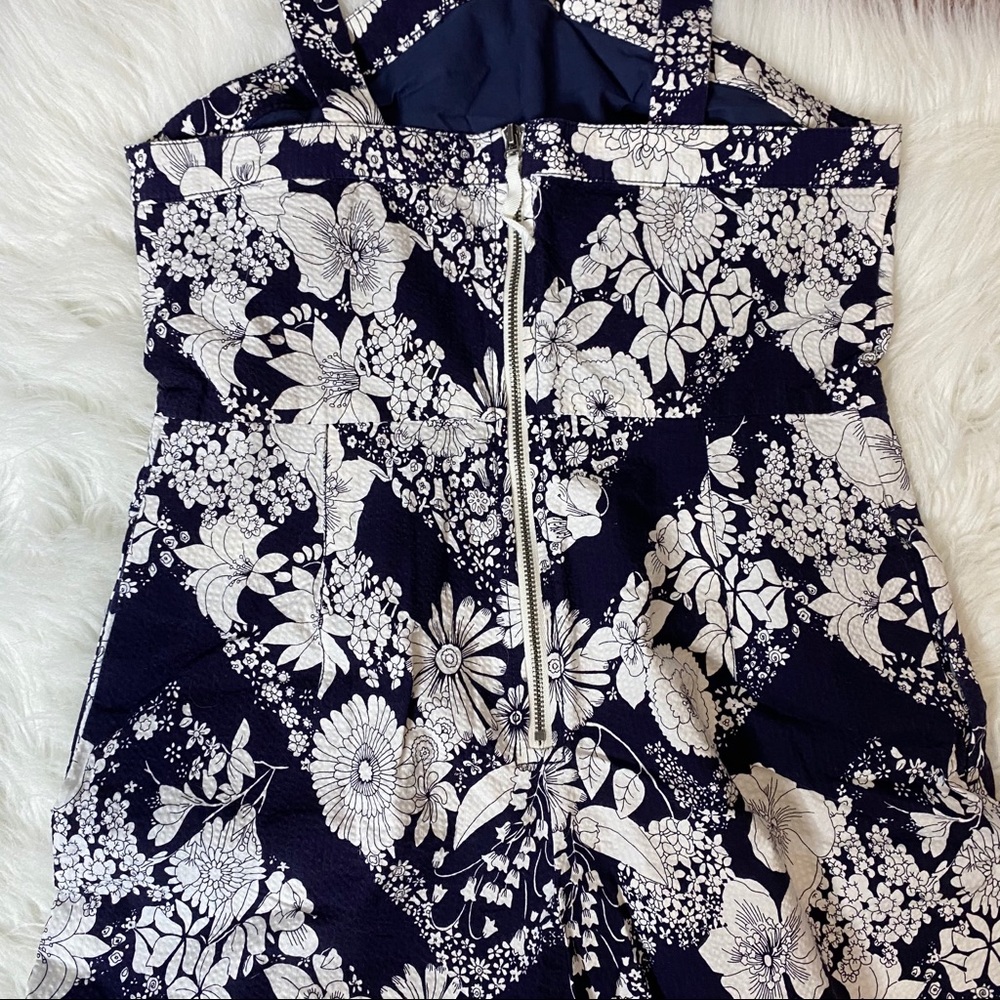 🔥SOLD🔥 Maeve by Anthropologie Magda Halter Jumpsuit Navy - Picture 16 of 16